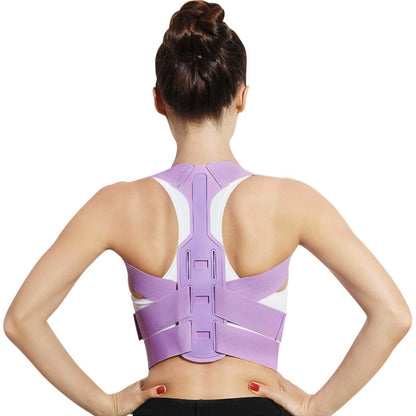 Humpback Correction Belt Back Posture Corrector, Specification: M(050 Adult Purple) - Corrector by PMC Jewellery | Online Shopping South Africa | PMC Jewellery