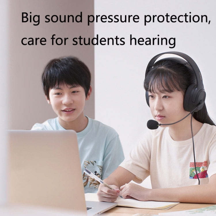 Edifier USB K5000 Mock Exam Headset Online Class Education Oral Training Headset, Cable Length: 2.8m(Black) - free shipping - PMC TechLife - Order now!