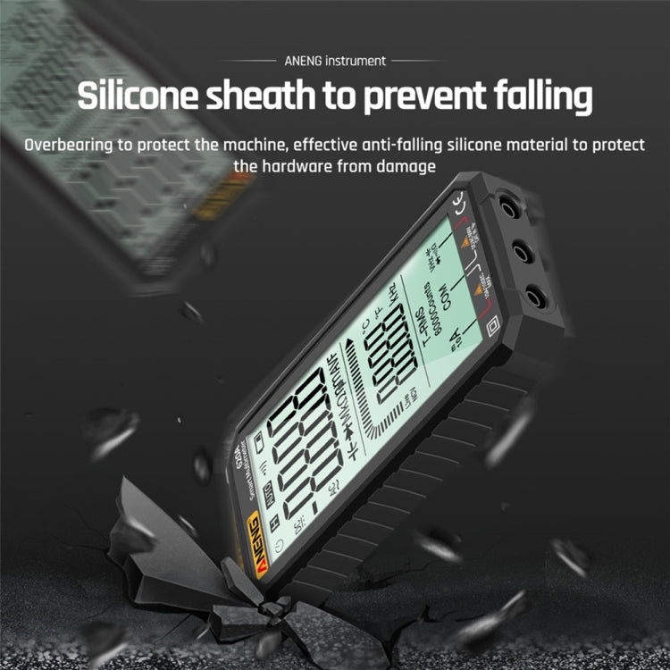 ANENG 620A Full Screen Smart Digital Multimeter(Black) - free shipping - PMC TechLife - Order now!