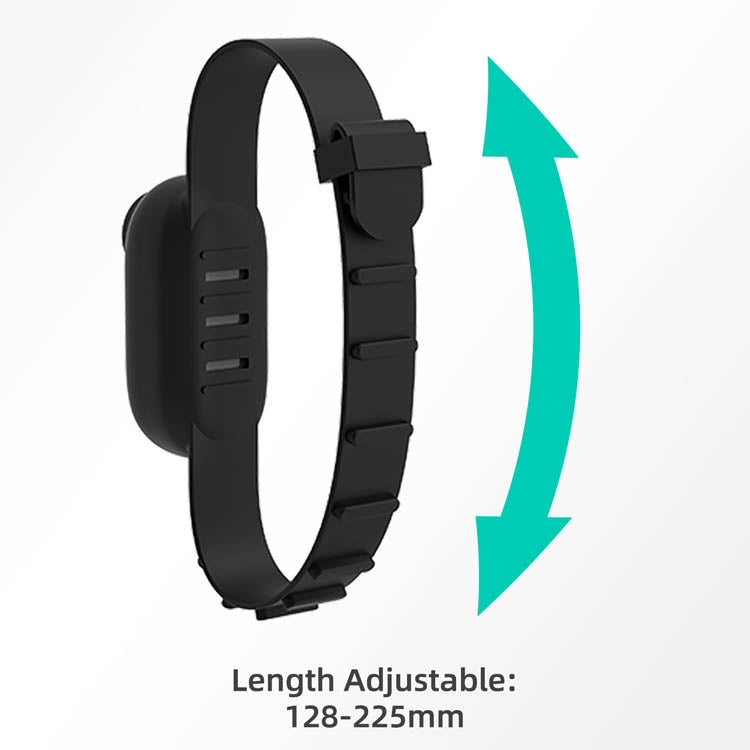 Sunnylife  IST-Q9335 Camera Strap Silicone Protective Cover Wristband Palm Backpack Bicycle Strap Cat Collar For Insta360 GO2(Black) - Others by Sunnylife | Online Shopping South Africa | PMC TechLife | Buy Now Pay Later Mobicred