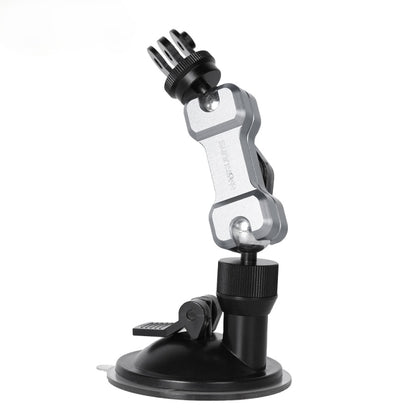 Sunnylife TY-Q9415 Aluminum Alloy Phone Holder Car Suction Cup Bracket Holder for GoPro Hero11 Black / HERO10 Black /9 Black /8 Black /7 /6 /5 /5 Session /4 Session /4 /3+ /3 /2 /1, DJI Osmo Action and Other Action Cameras, Colour: Bracket - Holder by Sunnylife | Online Shopping South Africa | PMC Jewellery
