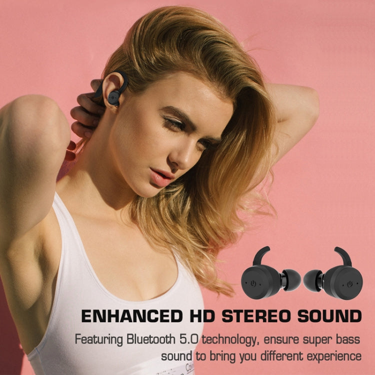 BE1032 Ear-mounted Waterproof Sports TWS Wireless Bluetooth Earphone(Fluorescent Green) - TWS Earphone by PMC TechLife | Online Shopping South Africa | PMC TechLife