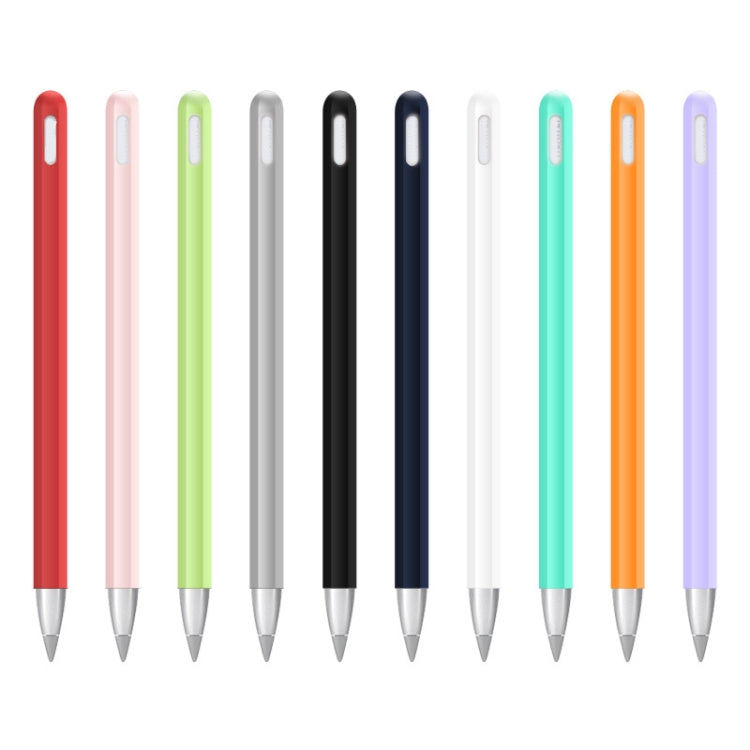 2 Sets 3 In 1 Stylus Silicone Protective Cover + Two-Color Pen Cap Set For Huawei M-Pencil(Gray) - Pencil Accessories by PMC TechLife | Online Shopping South Africa | PMC TechLife | Buy Now Pay Later Mobicred