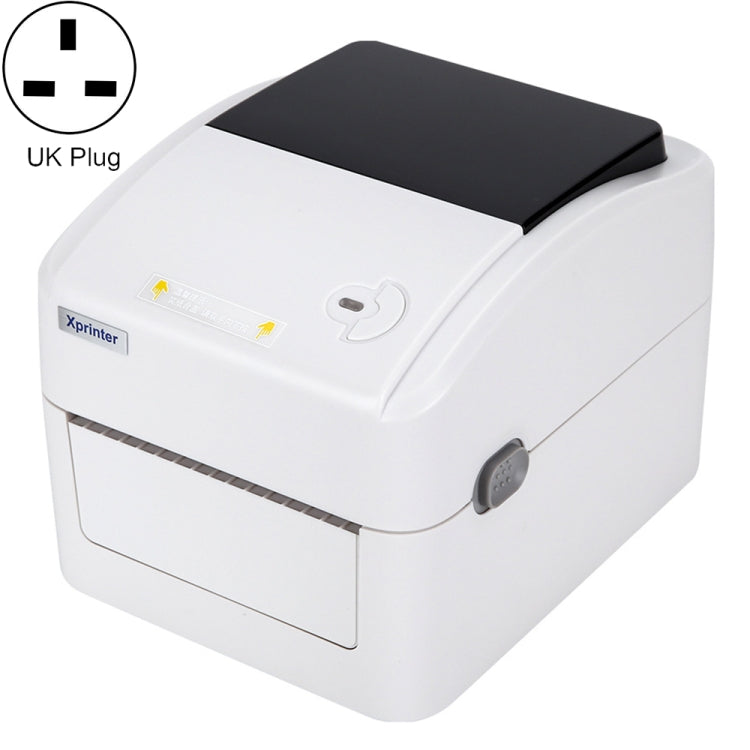 Xprinter XP-420B 108mm Express Order Printer Thermal Label Printer, Style:USB+LAN Port(UK Plug) - free shipping - PMC TechLife - Order now!