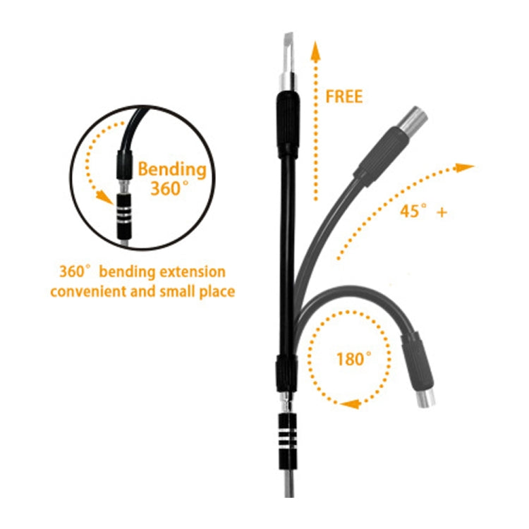 Obadun 9802B 52 in 1 Aluminum Alloy Handle Hardware Tool Screwdriver Set Home Precision Screwdriver Mobile Phone Disassembly Tool(Yellow Box) - free shipping - PMC TechLife - Order now!