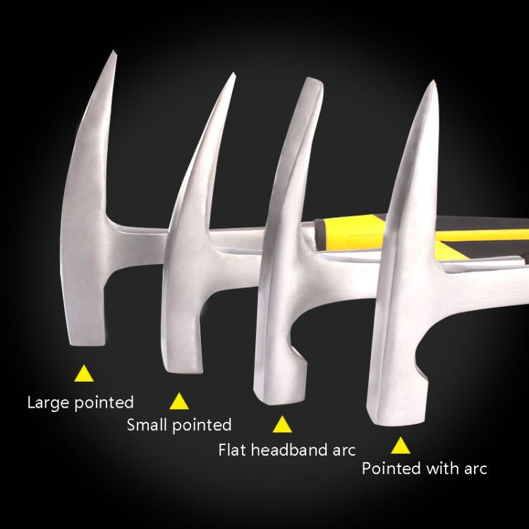 Geological Exploration Tool Multi-Function Hardware Hammer, Style: Pointed With Arc - Hammer by PMC TechLife | Online Shopping South Africa | PMC TechLife