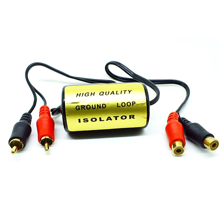 RCA Audio Filter Eliminates Audio-Sounding Noise Lifting Sound Car Audio Filters - Car Amplifiers by PMC Jewellery | Online Shopping South Africa | PMC Jewellery