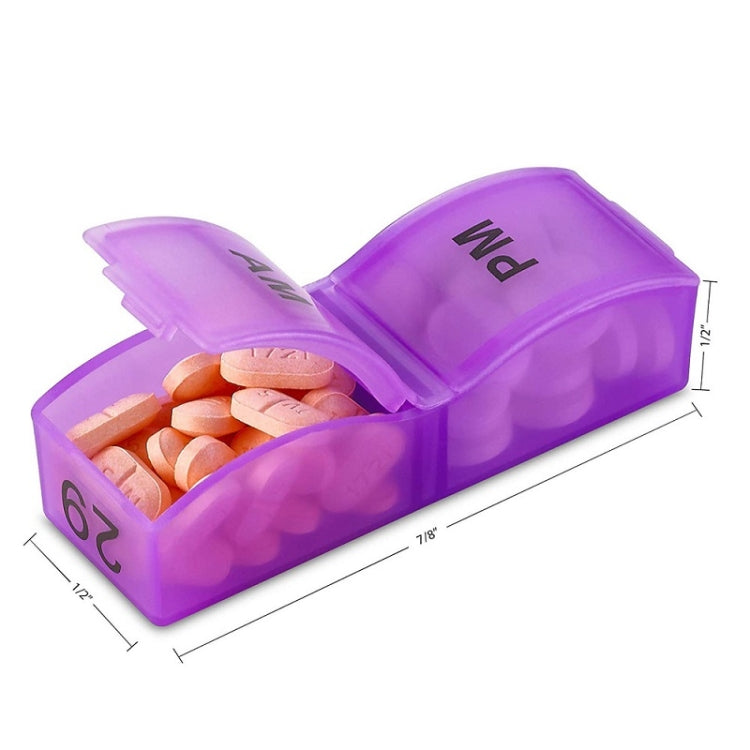 One Month Use 31-Compartment Plastic Colorful Pill Box Family Independent Pill Storage Box(20.5x10.3x7cm) - free shipping - PMC TechLife - Order now!