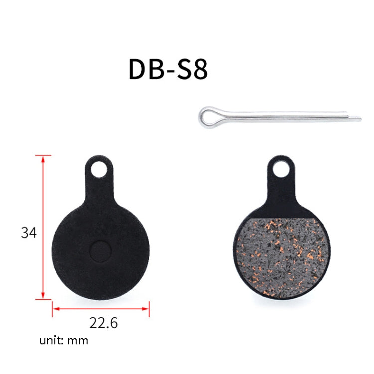 Semi metallic 2024 mtb brake pads