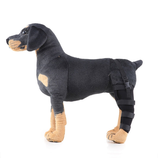HJ19 Pet Surgery Rehabilitation Back Leg Protector Walking Aids, Size: M(Black Left Back Leg) - Pet Care by PMC Jewellery | Online Shopping South Africa | PMC Jewellery
