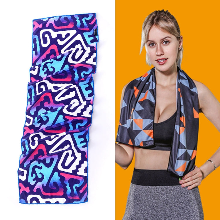 Gym Sports Cold Feeling Sweat-Absorbent Quick-Drying Cold Towel(Mystery) - Sports Towels by PMC TechLife | Online Shopping South Africa | PMC TechLife