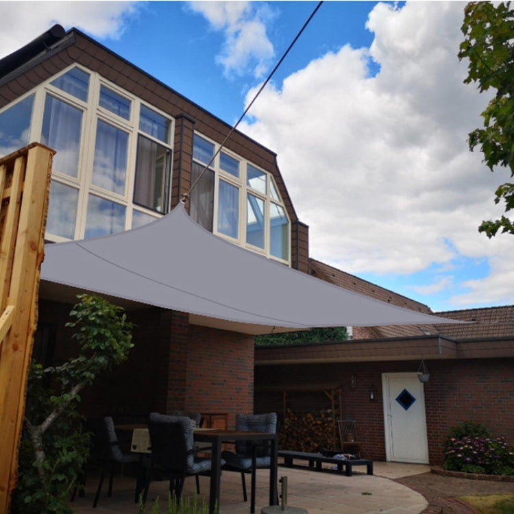 Outdoor Garden Sunshade Sail Waterproof Anti-UV Canopy, Size: 3m x 6m(Beige) - Tents & Accessories by PMC TechLife | Online Shopping South Africa | PMC TechLife