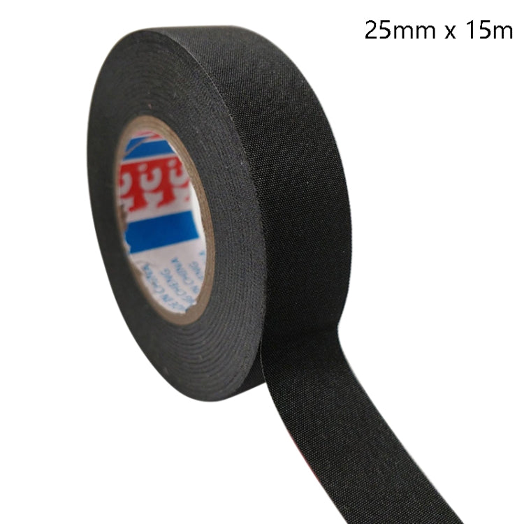 Automotive Wiring Harness Flannel Tape High Temperature Resistant And Waterproof Wire And Cable Insulation Tape, Size: 25mm x 15m - Tapes by PMC TechLife | Online Shopping South Africa | PMC TechLife