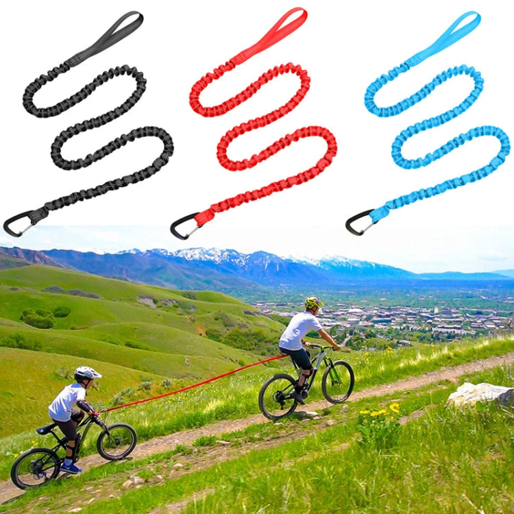 ZXCQYS-L Bicycle Tow Rope Mountain Bike Parent-Child Pull Rope Portable Tow Rope(Black) - Others by PMC TechLife | Online Shopping South Africa | PMC TechLife