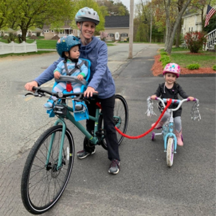 ZXCQYS-L Bicycle Tow Rope Mountain Bike Parent-Child Pull Rope Portable Tow Rope(Red) - free shipping - PMC TechLife - Order now!
