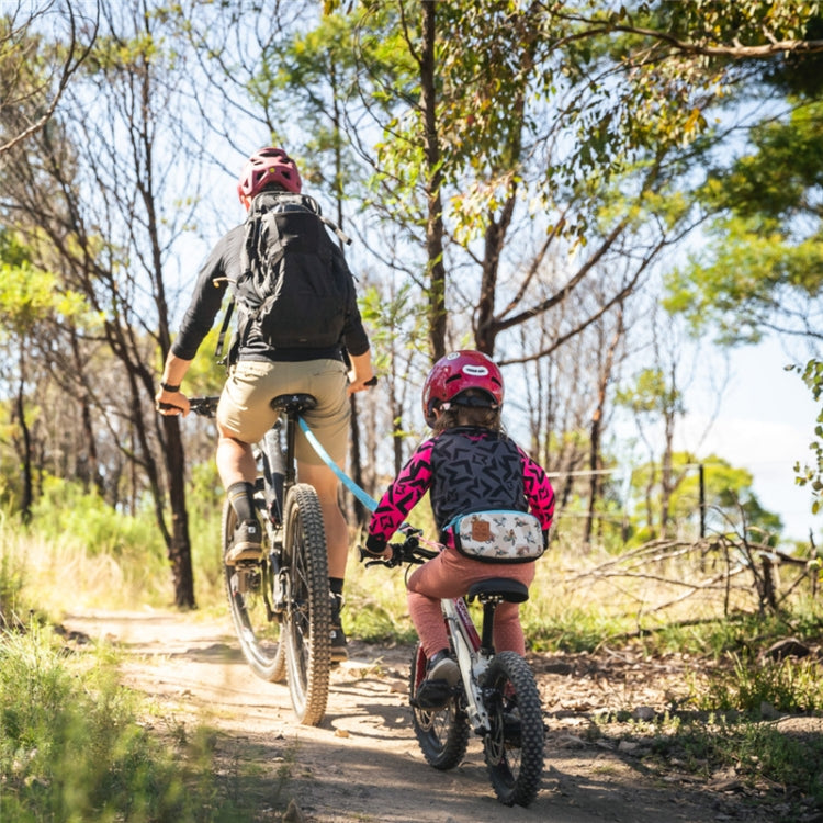 ZXCQYS-L Bicycle Tow Rope Mountain Bike Parent-Child Pull Rope Portable Tow Rope(Black) - Others by PMC TechLife | Online Shopping South Africa | PMC TechLife