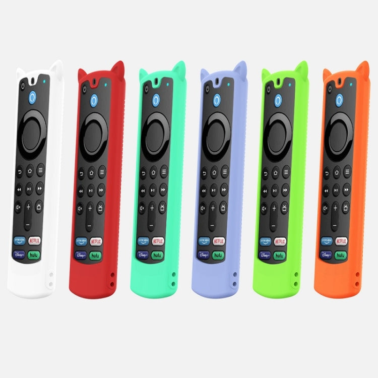 2 PCS Y26 Remote Control Case For Amazon ALEXA Voice Remote 3rd Gen(Luminous Blue) - Remote Control Covers by PMC TechLife | Online Shopping South Africa | PMC TechLife