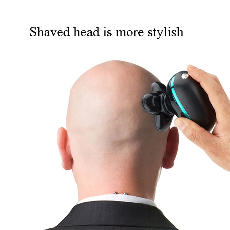 Electric Shaver Rechargeable Razor Intelligent Digital Display Bald Hair Clipper,Style: With Nasal Hair Apparatus - free shipping - PMC TechLife - Order now!