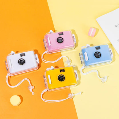 Cute Retro Film Waterproof Shockproof Camera With Disposable Film(All White Shell) - Children Cameras by PMC Jewellery | Online Shopping South Africa | PMC Jewellery