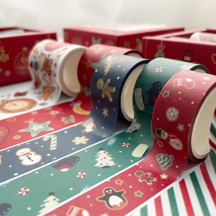 Boxed Christmas Pocket Tape Decoration Material(Christmas Combination Set) - Ornaments by PMC TechLife | Online Shopping South Africa | PMC TechLife