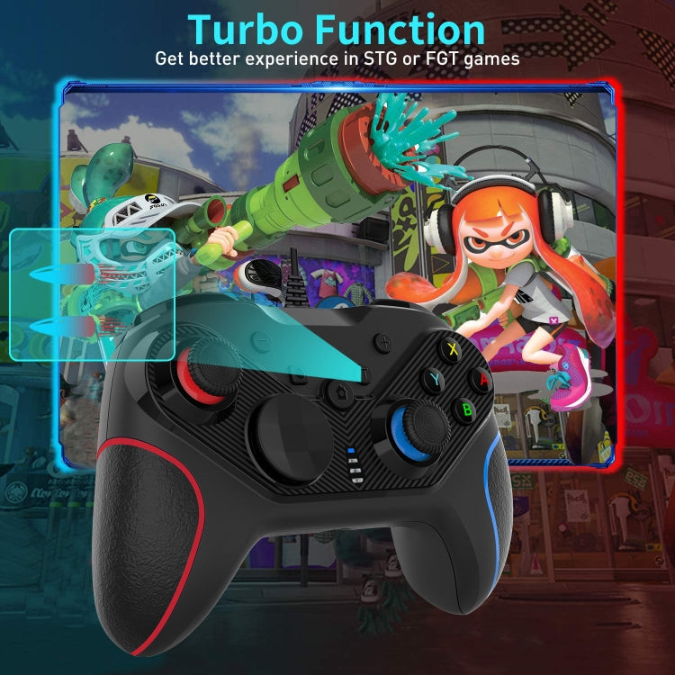 Wired Gamepad For Nintendo Switch / Android / iOS / PC(S818W Left Red Right Blue) - Gamepads by PMC TechLife | Online Shopping South Africa | PMC TechLife