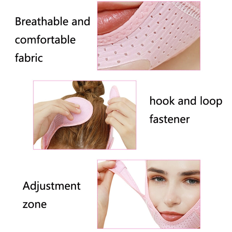 V Face Sleep Bandage Facial Firming Lifting Mask(072 Pink) - Beauty Instrument by PMC TechLife | Online Shopping South Africa | PMC TechLife | Buy Now Pay Later Mobicred