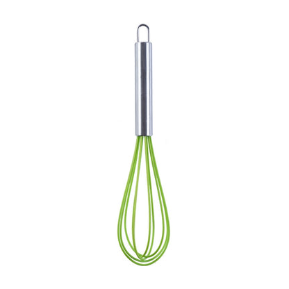 Silicone Egg Beater Home Egg Mixer Kitchen Gadgets Cream Baking Tools, Colour: 10 inch Green - Stirrer & Squeezer by PMC Jewellery | Online Shopping South Africa | PMC Jewellery