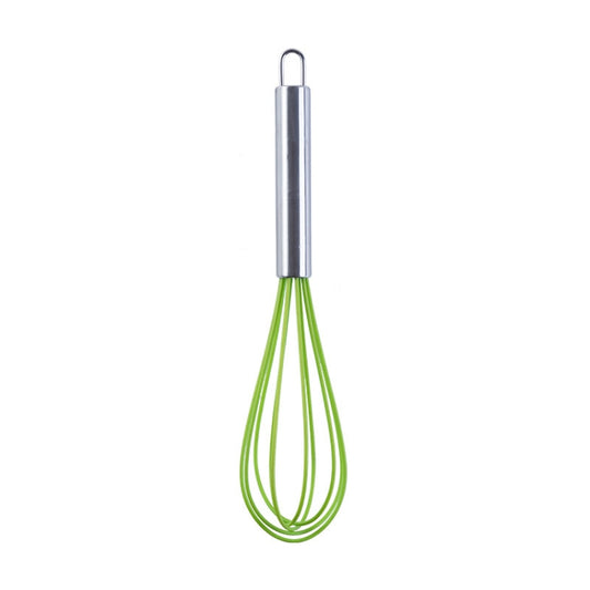Silicone Egg Beater Home Egg Mixer Kitchen Gadgets Cream Baking Tools, Colour: 10 inch Green - Stirrer & Squeezer by PMC Jewellery | Online Shopping South Africa | PMC Jewellery