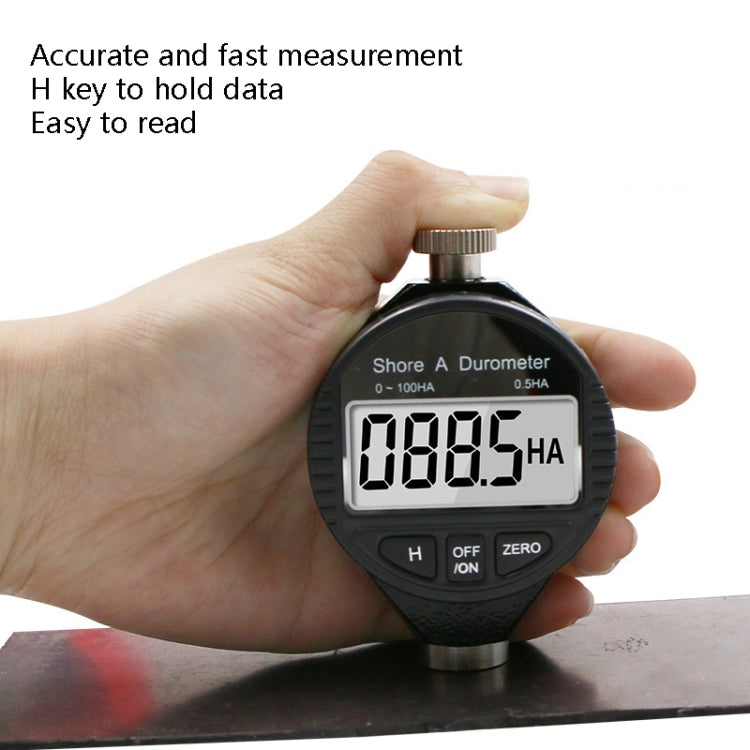 Electronic Digital Display Hard Meter Plastic Rubber Silicone Tire Hardness Meter, Model: 0-100HA A - Measuring Tools by PMC Jewellery | Online Shopping South Africa | PMC Jewellery