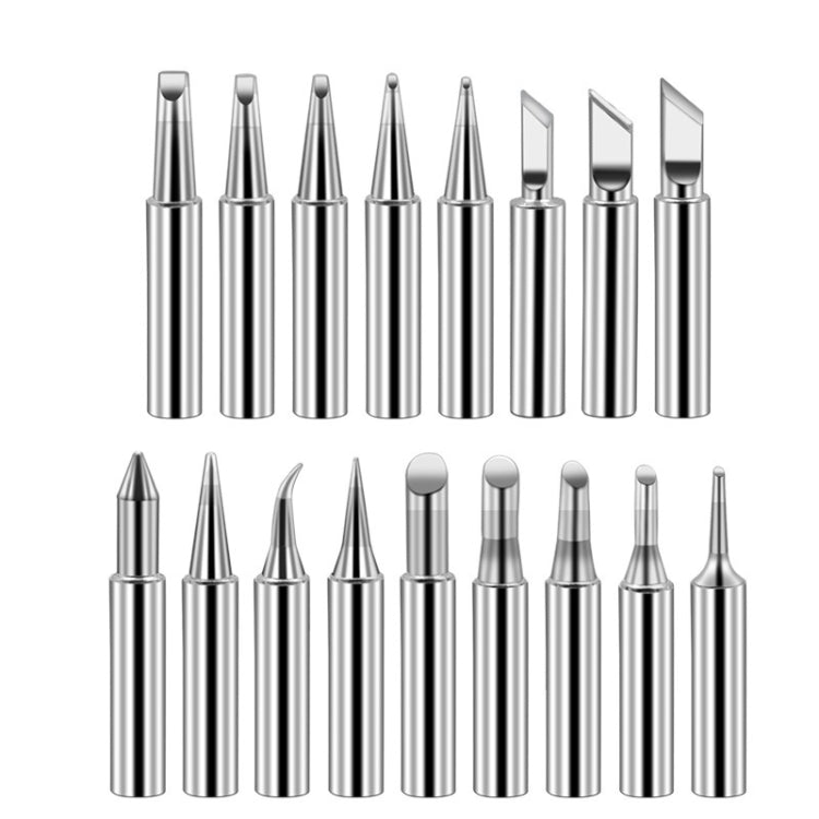 17 PCS / Set Soldering Tips 936 Soldering Station Pure Copper Soldering Iron Tips Lead-Free Soldering Iron Tips - free shipping - PMC TechLife - Order now!