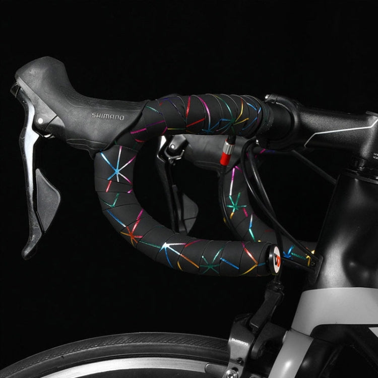 1 Pair WEST BIKING YP0804059 Road Bike Color Line Bar Belt PU Non-Slip Riding Bar Belt(White Color) - Decorative Accessories by WEST BIKING | Online Shopping South Africa | PMC TechLife | Buy Now Pay Later Mobicred