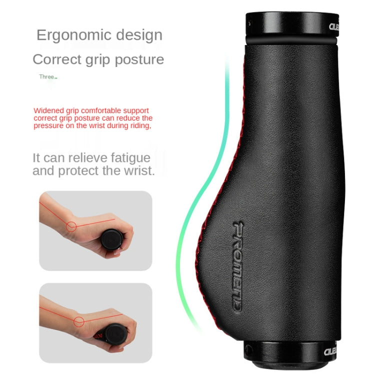 1 Pair PROMEND GR-502H Bicycle Mountain Bike Folding Bike Locking Ergonomic Meat Ball Gloves(Brown) - free shipping - PMC TechLife - Order now!