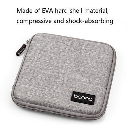 Baona BN-F021 Car Home DVD CD Storage Bag Game CD Storage Bag For PS4(Grey) - Bags by Baona | Online Shopping South Africa | PMC Jewellery