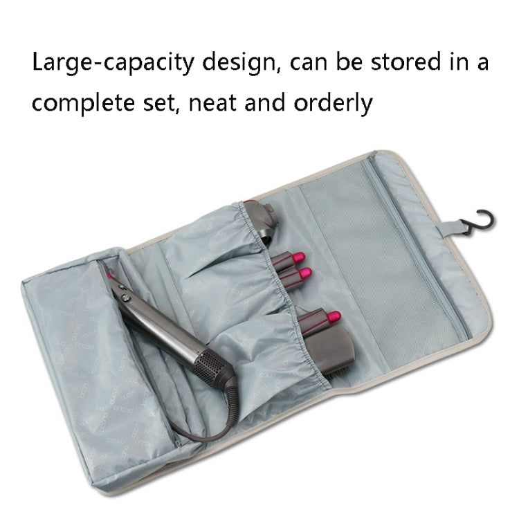 Baona BN-DS004 PU Leather Portable Storage Bag For Dyson Hair Curler(Black) - free shipping - PMC TechLife - Order now!