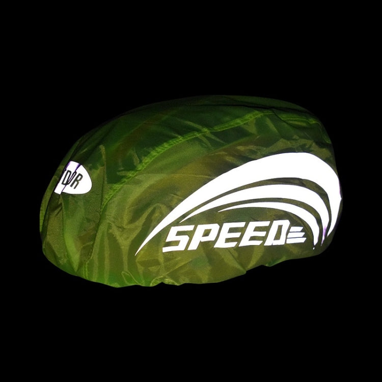 2 PCS Cycling Helmet Rain Cover Outdoor Reflective Safety Helmet Cover, Size: Free Size(Fluorescent Green (Style 2)) - free shipping - PMC TechLife - Order now!