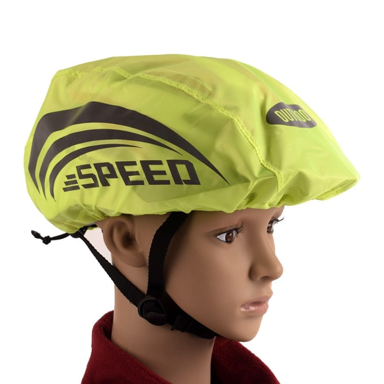 2 PCS Cycling Helmet Rain Cover Outdoor Reflective Safety Helmet Cover, Size: Free Size(Fluorescent Green (Style 2)) - free shipping - PMC TechLife - Order now!