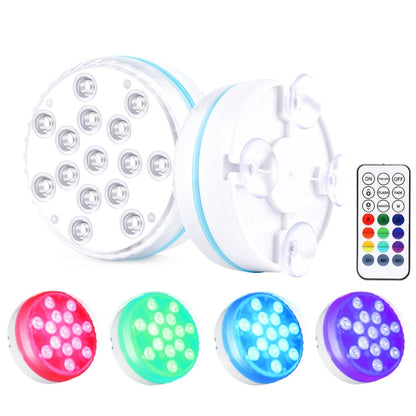 15 LEDs RF Remote Control Diving Light Magnetic Waterproof Pool Lamp, Spec: 1 PC + 1 RC(16 Colors) - Underwater Lights by PMC Jewellery | Online Shopping South Africa | PMC Jewellery