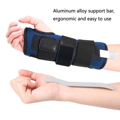 016 Wrist Joint Fixation Belt Sports Joint Dislocation Sprained Bone Fracture Rehabilitation Fixed Splint Guard, Specification: Right Hand(Blue) - Corrector by PMC Jewellery | Online Shopping South Africa | PMC Jewellery