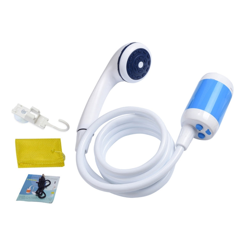 LLT-ES01 Electric Pet Shower Outdoor Camping Bath Device, Style: Standard (Sky Blue) - Shower Head by PMC TechLife | Online Shopping South Africa | PMC TechLife