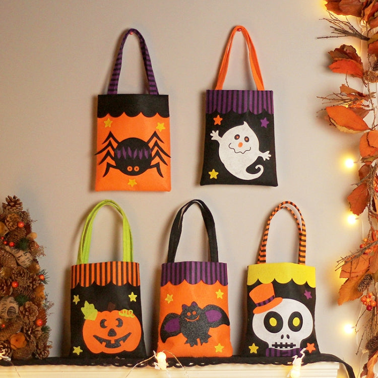 Halloween Non-woven Gift Candy Bag Cartoon Holiday Decoration Props(Ghost) - Prop Decorations by PMC TechLife | Online Shopping South Africa | PMC TechLife