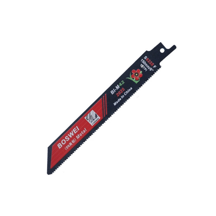 S922EF BOSWEI Hardcore Reciprocating Saw Strip Fine Teeth Saber Saw Blade Metal Plastic Wood Bimetal Curve Saw Blade - Electric Saws & Accessories by BOSWEI | Online Shopping South Africa | PMC TechLife