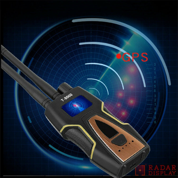 T8000 Wireless Signal Detector GPS Defense Location Finding Camera Anti-Candid Anti-Tracking Detection Instrument - WiFi Signal Detector by PMC TechLife | Online Shopping South Africa | PMC TechLife