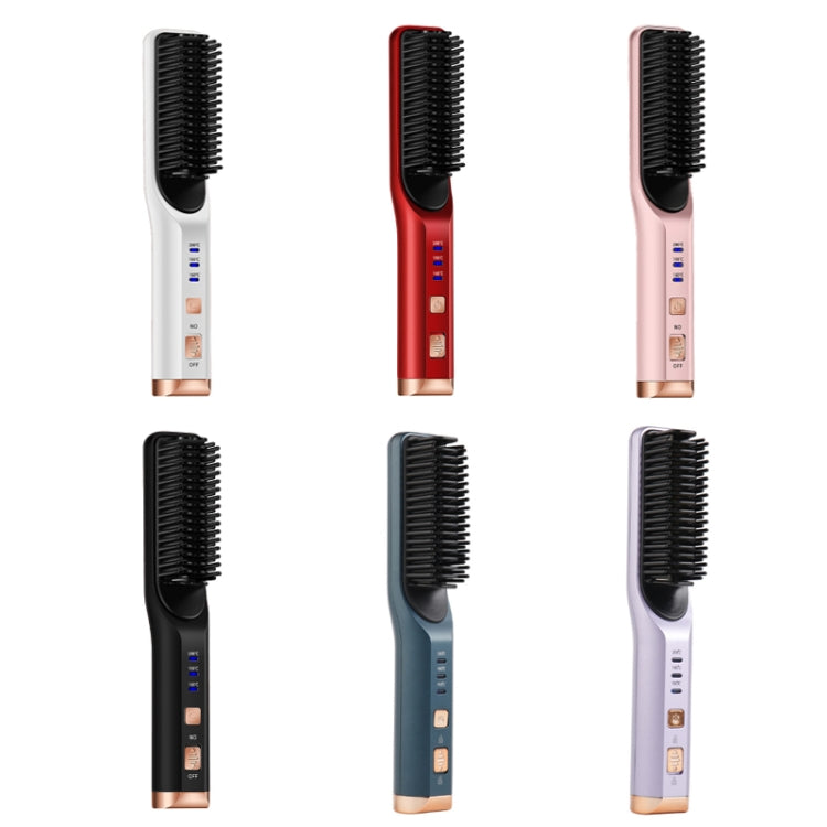 2 In 1 Curling And Straightening Dual-Use Mini Multi-Function Hair Straightener, Colour : Blue - Hair Curler by PMC TechLife | Online Shopping South Africa | PMC TechLife