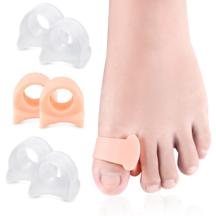 10 Pairs Great Toe Orthosis Separator Soft and Comfortable Toe Care Cover, Size: S(Skin Color) - Corrector by PMC Jewellery | Online Shopping South Africa | PMC Jewellery