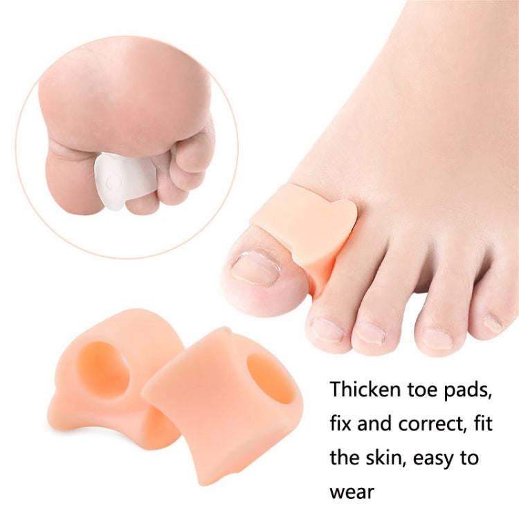 10 Pairs Great Toe Orthosis Separator Soft and Comfortable Toe Care Cover, Size: M(Transparent) - Corrector by PMC Jewellery | Online Shopping South Africa | PMC Jewellery