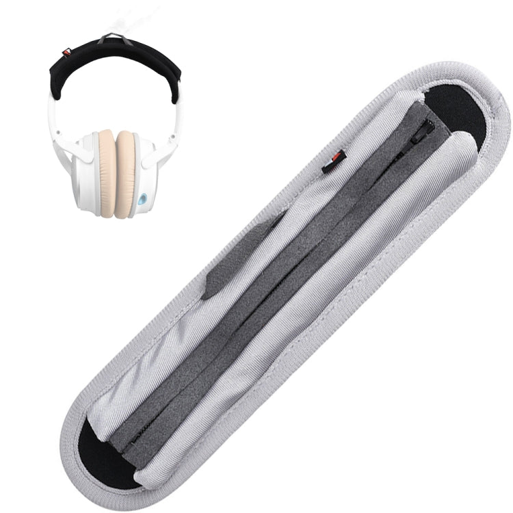 10 PCS G12S Headset Earphone Protection Cover Neoprene Head Beam Protection Pad(Small-Gray) - Earmuff & Pad by PMC TechLife | Online Shopping South Africa | PMC TechLife