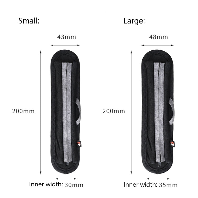 10 PCS G12S Headset Earphone Protection Cover Neoprene Head Beam Protection Pad(Large-Coffee) - Earmuff & Pad by PMC TechLife | Online Shopping South Africa | PMC TechLife