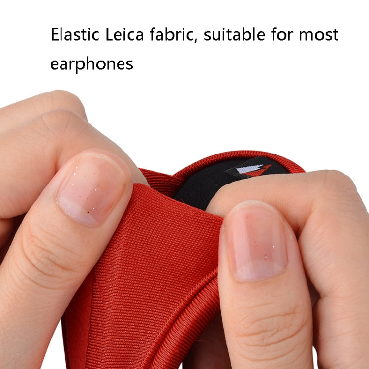 10 PCS G12S Headset Earphone Protection Cover Neoprene Head Beam Protection Pad(Large-Coffee) - Earmuff & Pad by PMC TechLife | Online Shopping South Africa | PMC TechLife