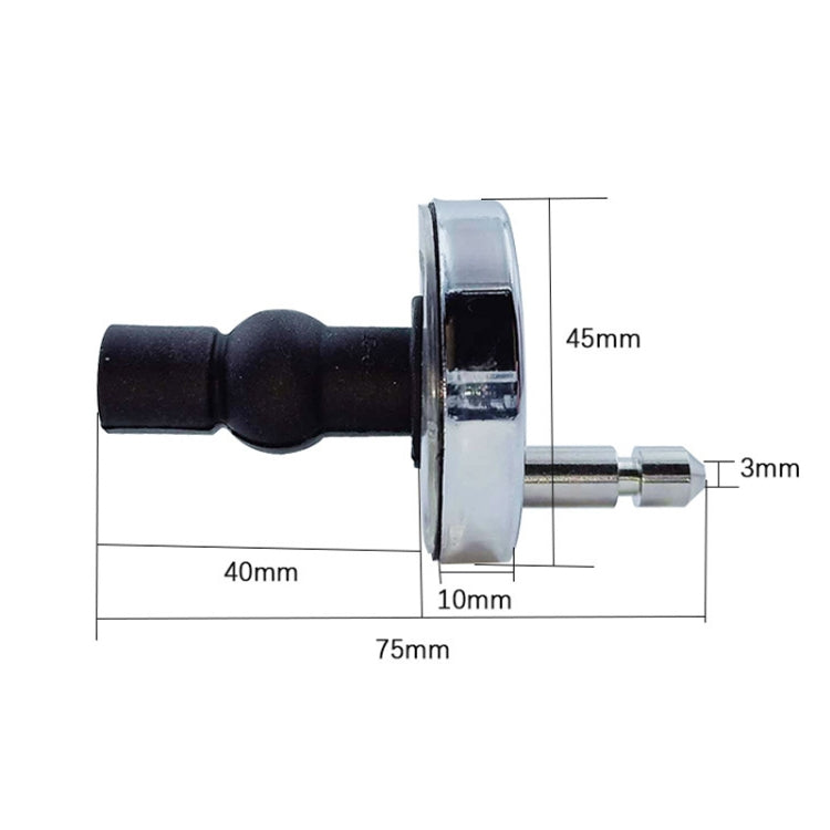 1 Pair 3903 Zinc Alloy Toilet Seat Hinge Installation Nut Quick Release Installation Screw(Toilet Cover Accessories) - Toilet Accessories by PMC TechLife | Online Shopping South Africa | PMC TechLife
