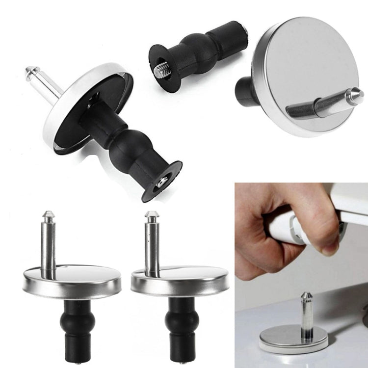1 Pair 3903 Zinc Alloy Toilet Seat Hinge Installation Nut Quick Release Installation Screw(Toilet Cover Accessories) - Toilet Accessories by PMC TechLife | Online Shopping South Africa | PMC TechLife